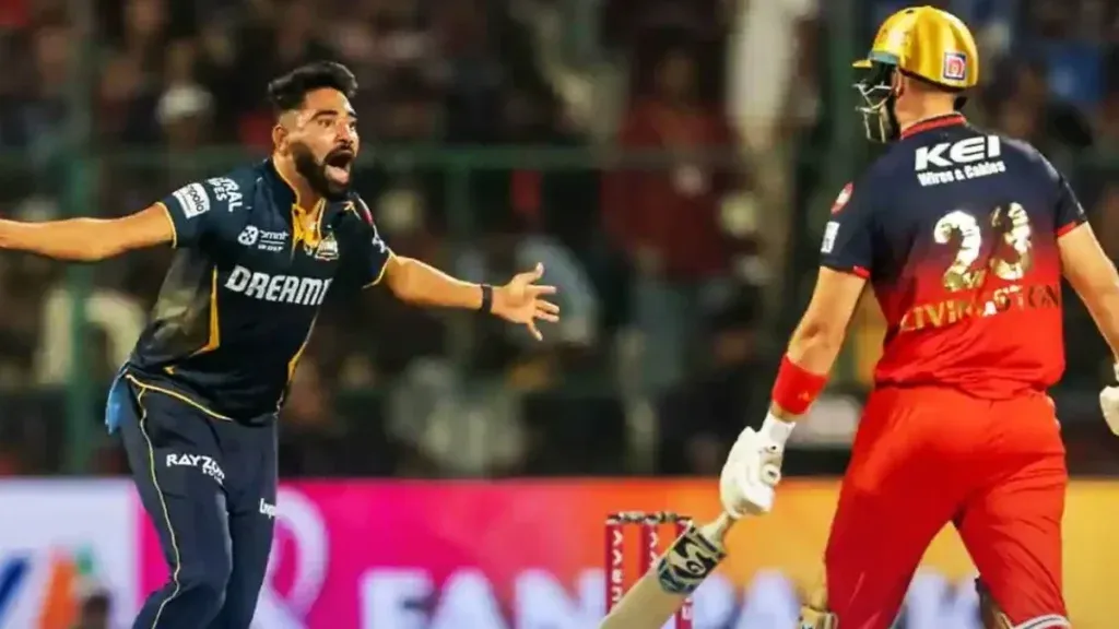 rcb बनाम gt — IN news