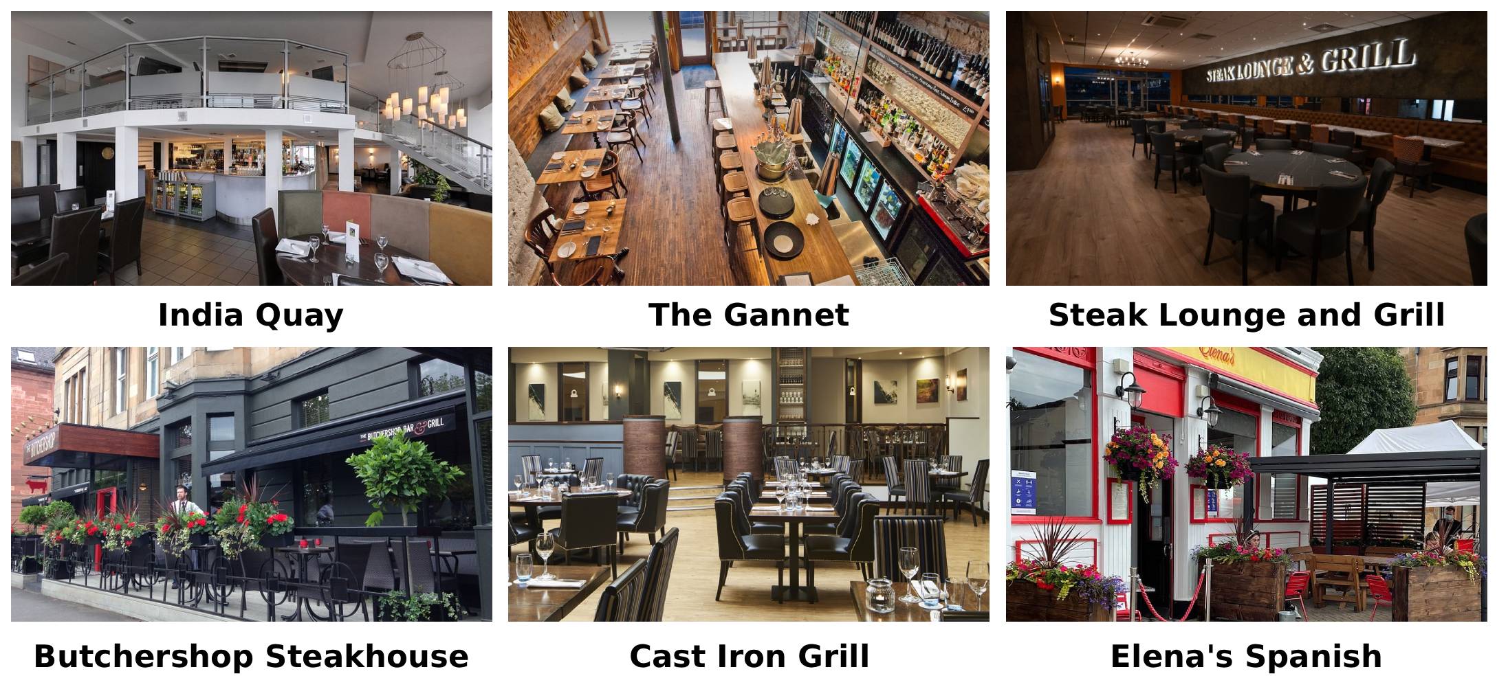 restaurants near ovo hydro