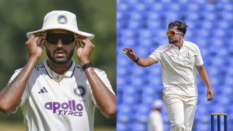 Second unofficial Test: Yash Thakur, Saransh Jain strike twice, but Sahan Arachchige keeps India A at bay