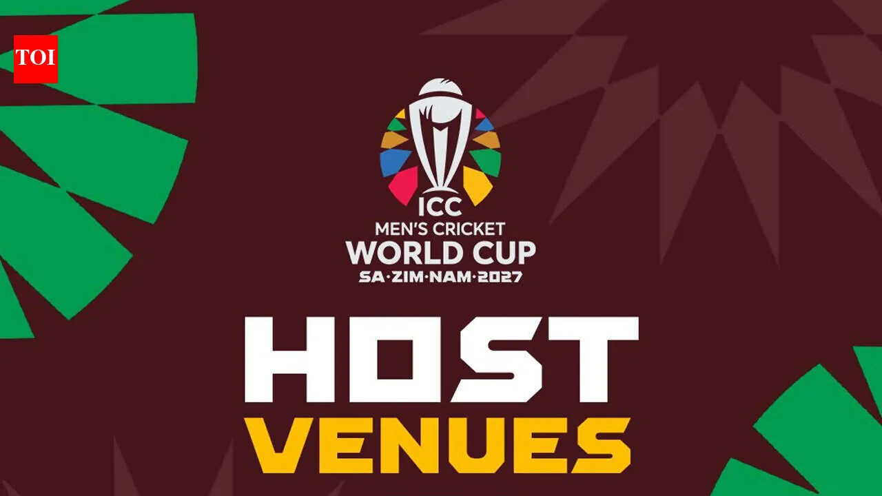 Men’s Cricket World Cup 2027 venues and brand revealed