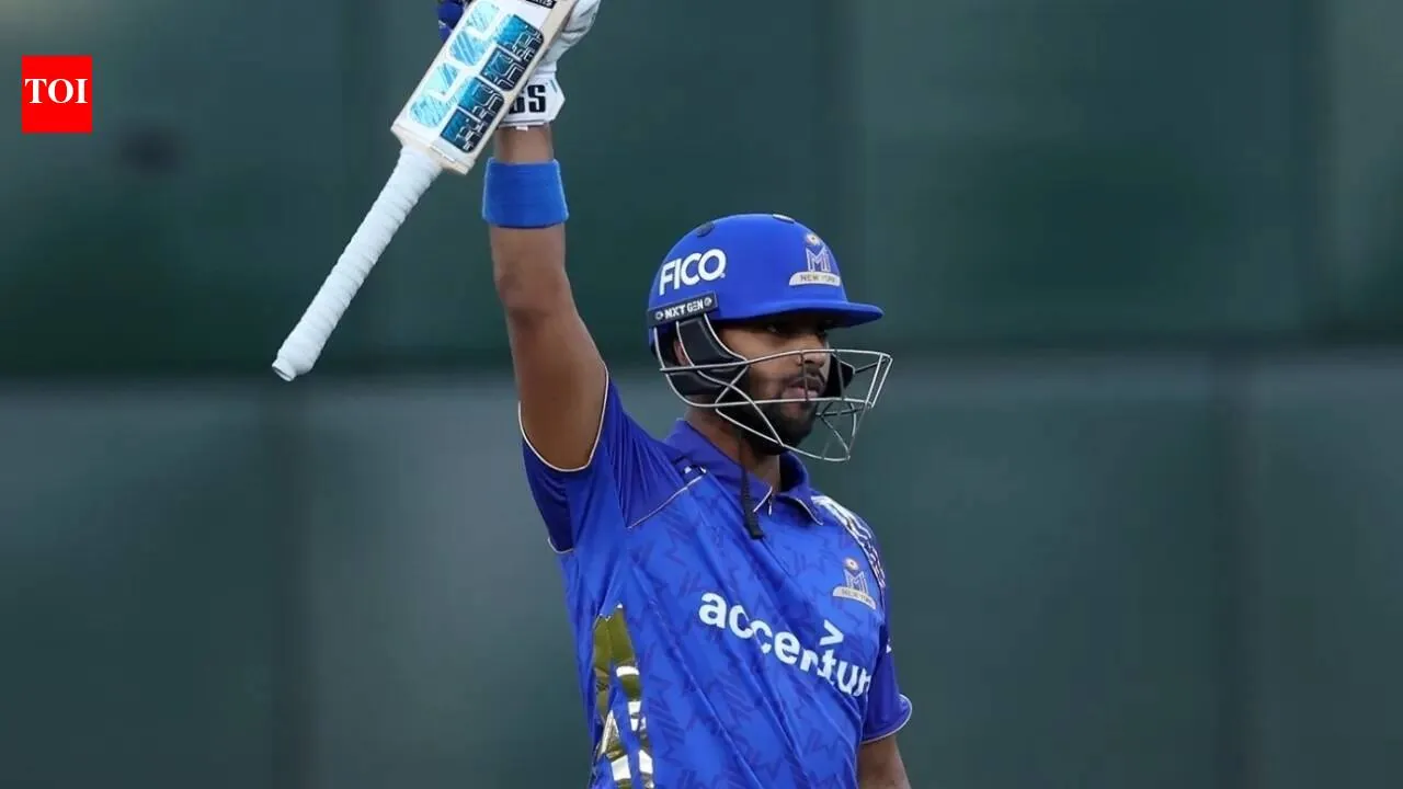 MLC 2026: It was always going to be Andries Gous - Cricbuzz