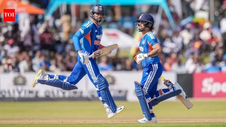 Kishan, Tilak slam 50s as India crush Zimbabwe to seal T20I series - Rediff