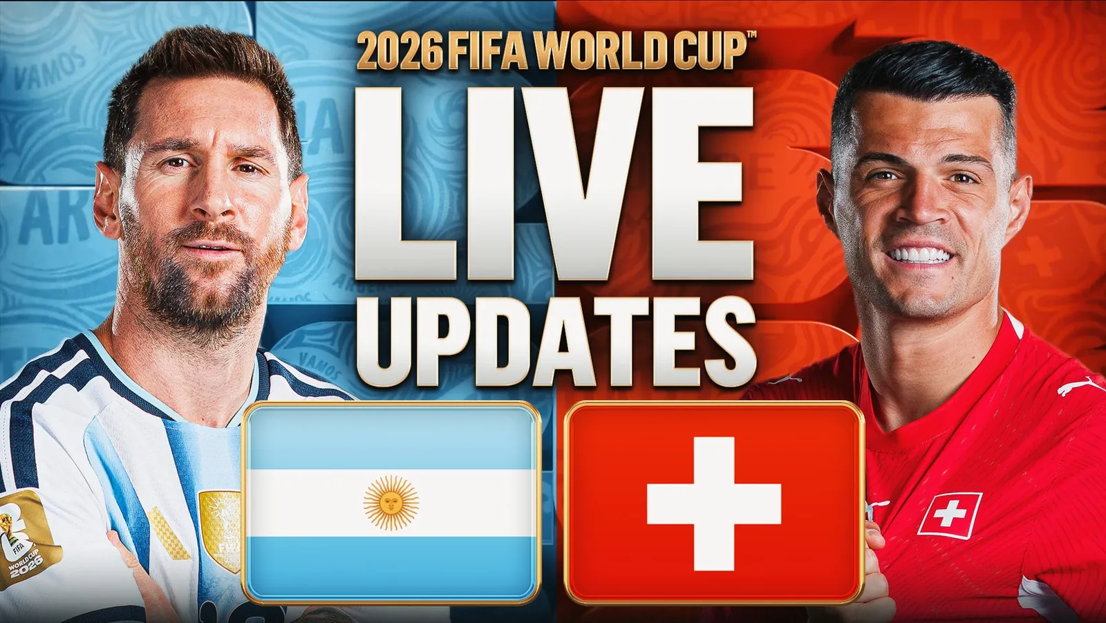 Argentina vs. Switzerland Live Updates, Score: Argentina Takes Early Lead Against Switzerland
