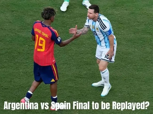 Argentina vs Spain world cup final rematch
