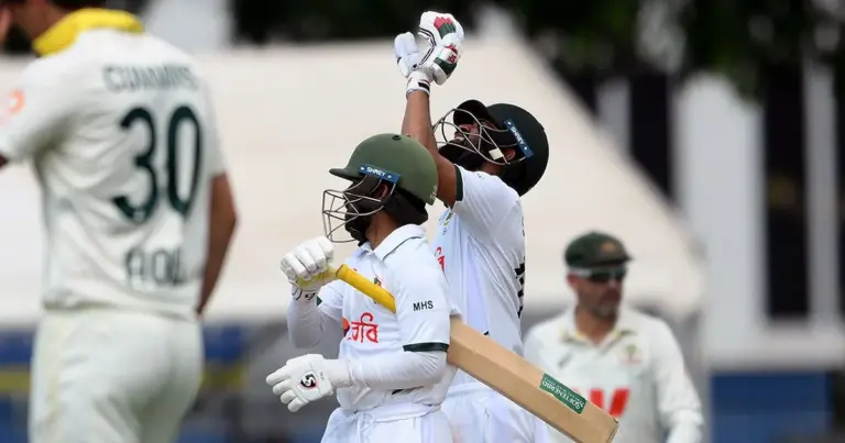 Mehidy five-fer seals Bangladesh's historic maiden Test win in Australia