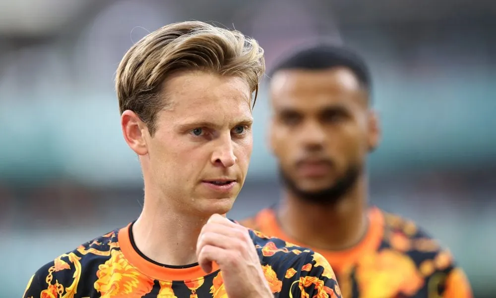 Frenkie de Jong of Netherlands